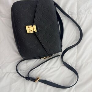 Black Designer Crossbody Bag